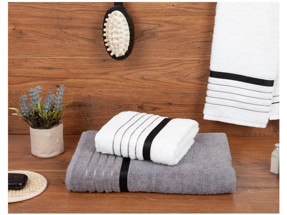 Jogo de tolaha de banho Veluna - 3 peças